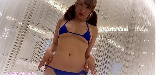  G cup god milk, God constriction extreme erotic idol Kana-chan and all night long SEX second part 12